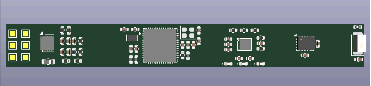 Node wearable PCB